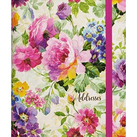 Peony Garden Large Address Book