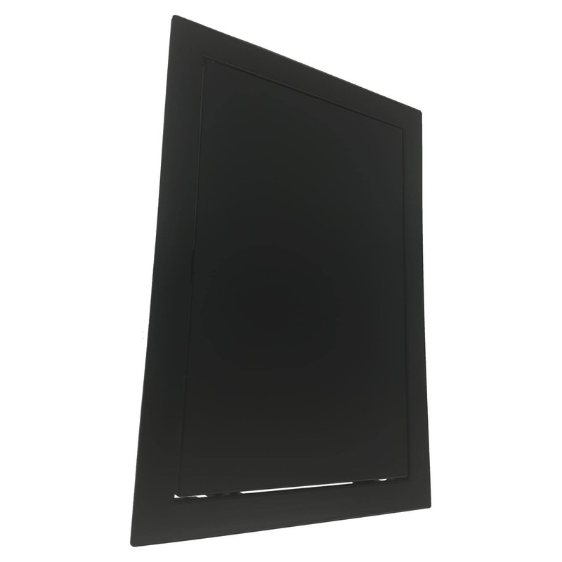 250x300mm Black Front Access Inspection Panel Plastic Concealed Wall Hatch