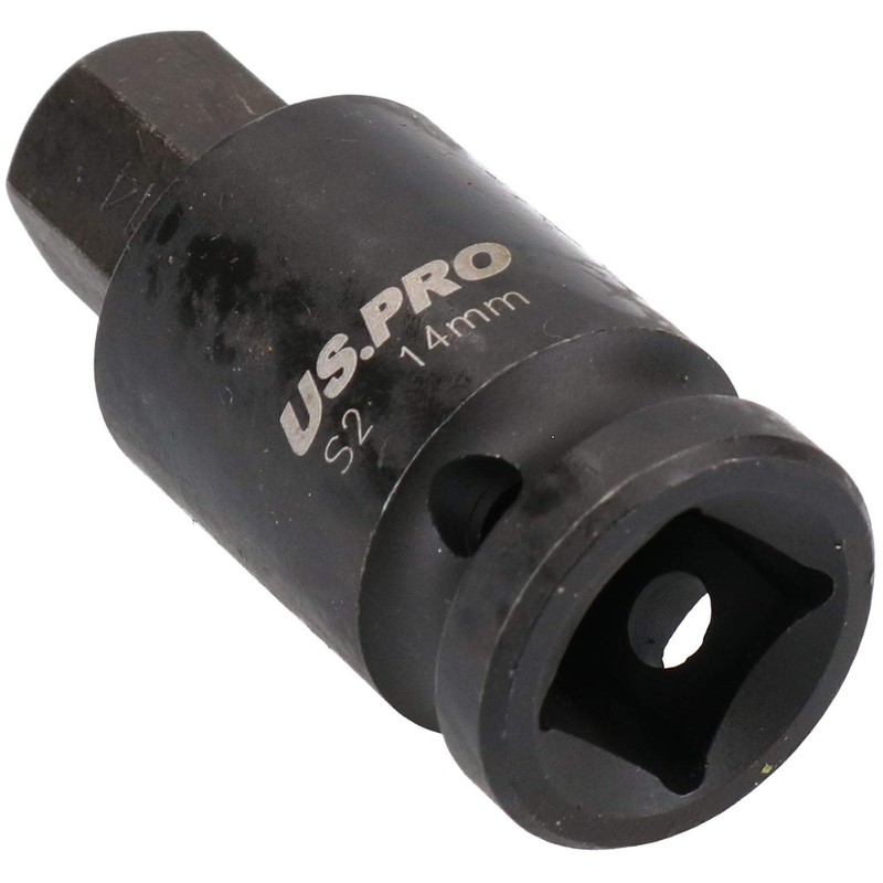 M14 x 55mm 1/2” Drive Short Impact Impacted Allen Hex