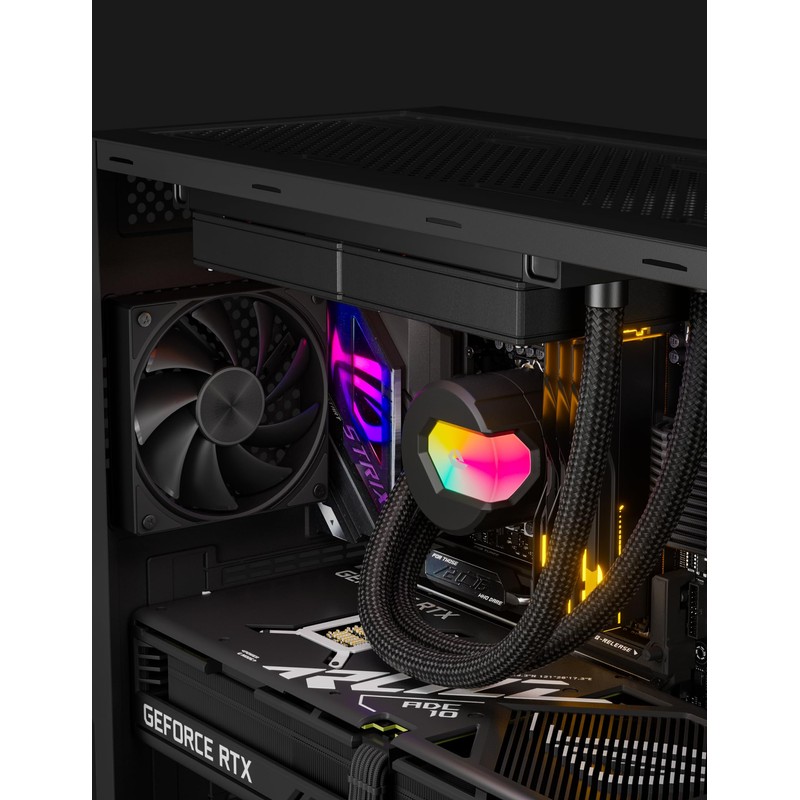 upHere 120mm Computer Case Fan with PWM 4-Pin Interface High