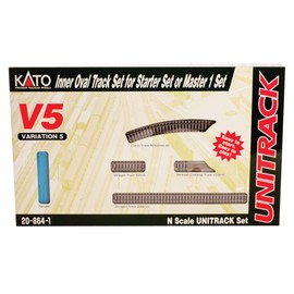 Kato USA, Inc. N V5 Inside Loop Track Set, KAT208641
