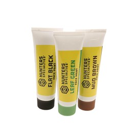 Hunters Specialties Long-Lasting Easy-to-Use Concealment Camo Creme Tube Makeup for Hunting - Woodland Camo Kit