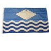 NWFlags Isle of Wight Flag 5ft x 3ft 75d Premium