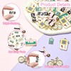 Ipotkitt 30pcs 6 Styles Retro Themed Enamel Charms Metal Bicycle
