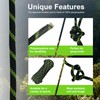 HUYEZybflt 32FT Static Rope 1/2" for Rescue & Mountaineering, UIAA