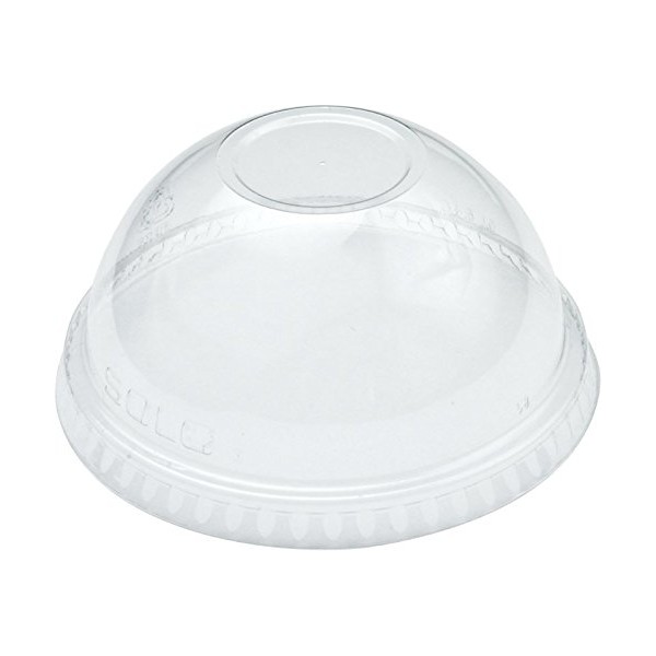 Dart DNR640 Clear Lid PET 640 Dome No Hole (Case of 1000)