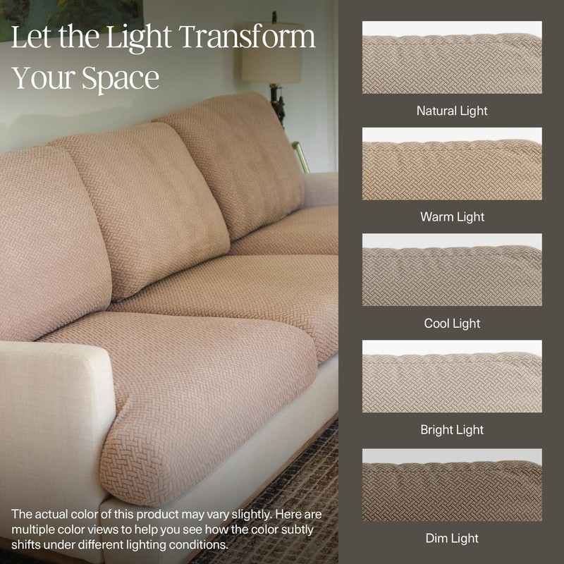 Nolan Interior Magic Sofa Cover - Classic Jacquard Back Couch