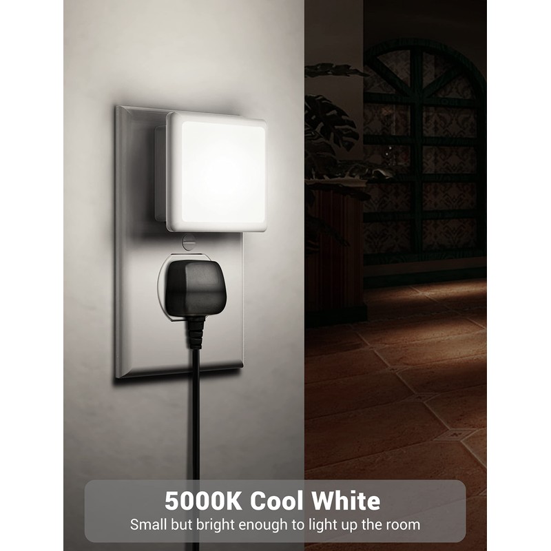 JandCase LED Night Light, Night Light Plug into Wall with