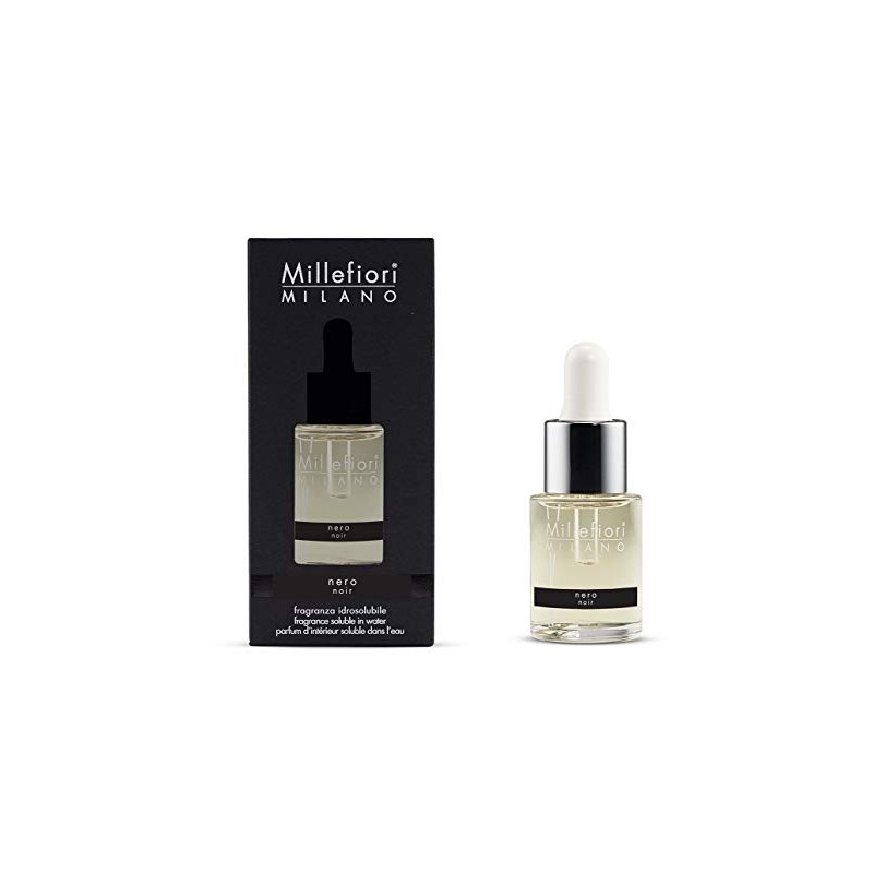 Millefiori Water Soluble Aroma Oil NATURAL 15ml Nero 7FINR