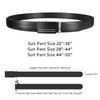WERFORU Men's Belt, Adjustable Leather Ratchet Belt, 3.5 cm Fit,