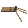 Children's Bamboo Toothbrushes Set of 3 with Bamboo Wood Handle