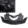 Motorcycle Front Spoiler Black Increase Stability Aerodynamic Wing Kit for