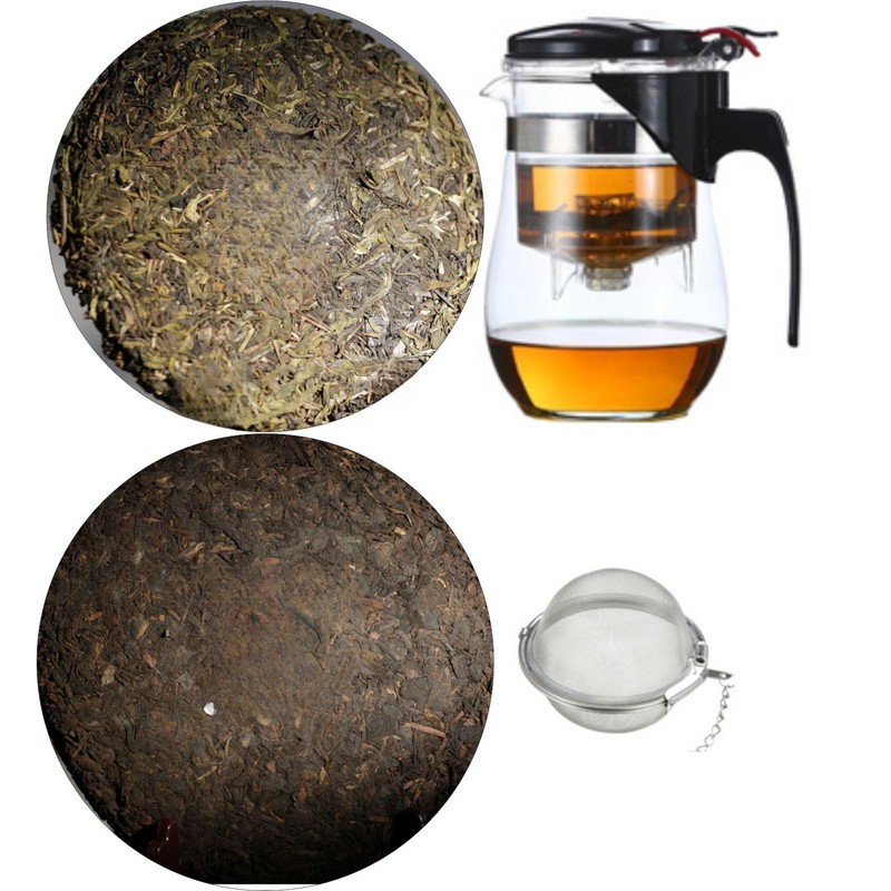 천년고도 세계 명차 운남성 보이차 세트 Thousand-Year-Old Ancient Tea World