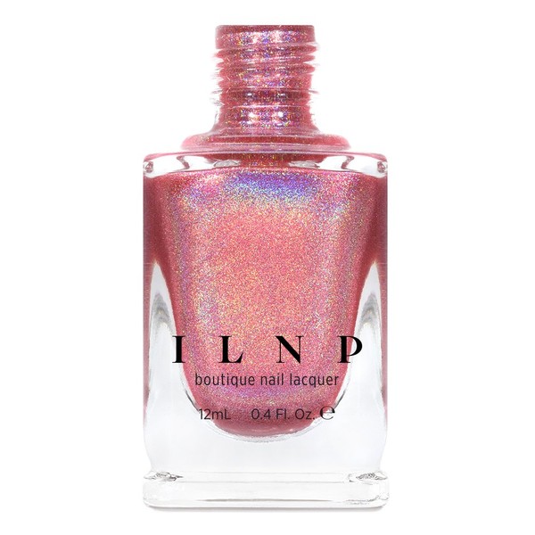 ILNP Kiss And Tell - Vivid Pink Ultra Holographic Nail Polish