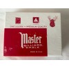 Master Master BROWN Pool Billiard Cue Q Stick Chalk Doz.