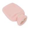 PVC Hot Water Bag with Soft Plush Cover Leakproof Winter