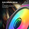 ICOLER Prism 4ultra 120mm ARGB PC Case Fan - Dual