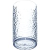Carlisle 550807 Pebble Optic Tumbler, 8 oz, Clear, Plastic (Pack