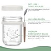 4 Pack Overnight Oats Containers with Lids and Spoons, 16