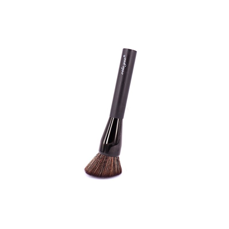 Vela Yue Brocha Maquillaje Base Polvos Bronceador Contouring Oblicuo Kabuki