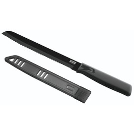 Kuhn Rikon"Colori 1" Bread Knife, Black