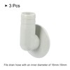 sourcing map Air Conditioner Drain Hose Connector 17mm Tube Elbow