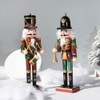 Christmas Wooden Nutcracker Figures 12 inch Nutcracker Ornament Christmas Decorations