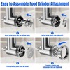 Stainless Steel Meat Grinder Attachments for Mixers, Meat Grinder, Sausage