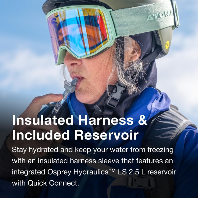 Osprey Glade 5L - Ski and Snowboard Hydration Backpack -