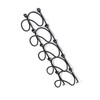 NOENNULL Wall Mounted Wine Racks Metal Wine Storage Shelf Wine