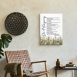 Nitelat Inspirational Motivational Wall Art Decor - Do It Anyway Mother Teresa Quotes Canvas Wall Art Decor For Home Office, Inspirational Motivational Decorations 11x15 Inch