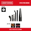 CRAFTSMAN CMXZVBE38668 1-1/4 in. 6-Piece Micro-Cleaning Wet Dry Vac Attachment