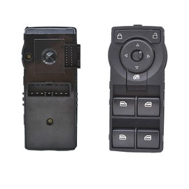 Silscvtt Black Master Power Window Switch Replacement for G8 GT GXP 4D Sedan 2008-2009 92247215 92225343