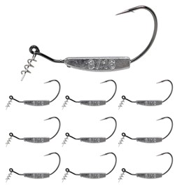 Reaction Tackle Weighted Swimbait Hooks - 3/16oz 3/0