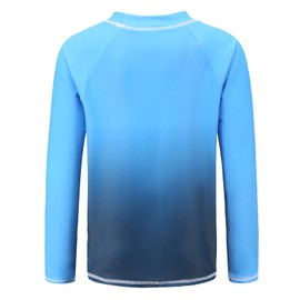 Boys Rash Vest Kids Swimming Costume Boys Long Sleeve Swim Top Kids Rash Guard Age 9-10 Years