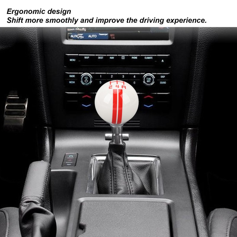 5 Speed Shift Knob Round Ball Manual Shift Knob with
