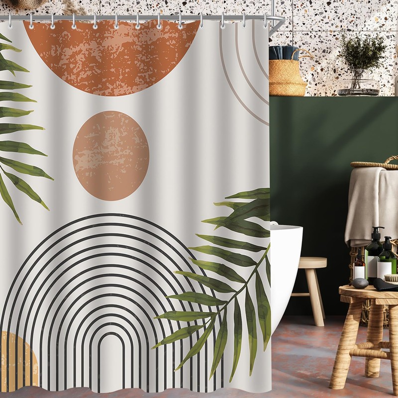 Lerores Shower Curtain 240 x 200 cm
