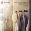 Almooni Natural Loofah Exfoliating Body Scrubber, Made with Natural Egyptian