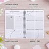 PATIKIL Weekly Goals Notebook, A5 8.3 x 5.7 Inches 52