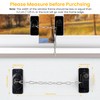 2 x No Drilling Cabinet Lock with Key Adjustable Fridge