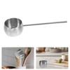 Luxshiny Stainless Steel Soup Ladle With Pour Spout Long Handle