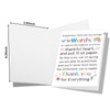 Thank You Cards for Teachers Doctors Mom Veterans Day Appreciation