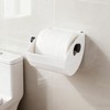 FIYEMNI Cat Proof Toilet Paper Protector Cover, White