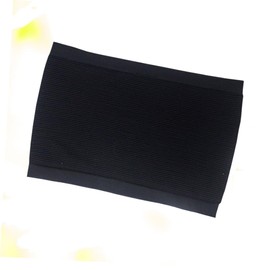 Kisangel Breathable Belly Band Men's Waist Trimmer Belt Elastic Tighten Band Comfortable Gym Belt Slimming Size Black