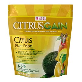 BGI CITRUSGAIN 2lb Bag, Citrus Fertilizer