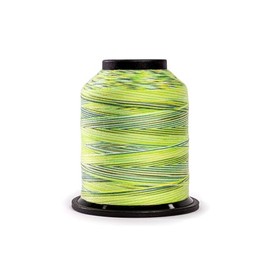 Finesse Hilo abigarrado | 100% poliéster, 3 capas, 50 wt | Conos de hilo apilables de 1100 yardas para acolchado y coser... (campamento de verano)
