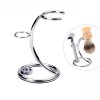 Unbranded Men Shaving Stand Luxury Stainless Steel Storage Display for