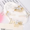 4Pcs Wedding Hair Accessories for Women, Classy Bridal Hair Pins