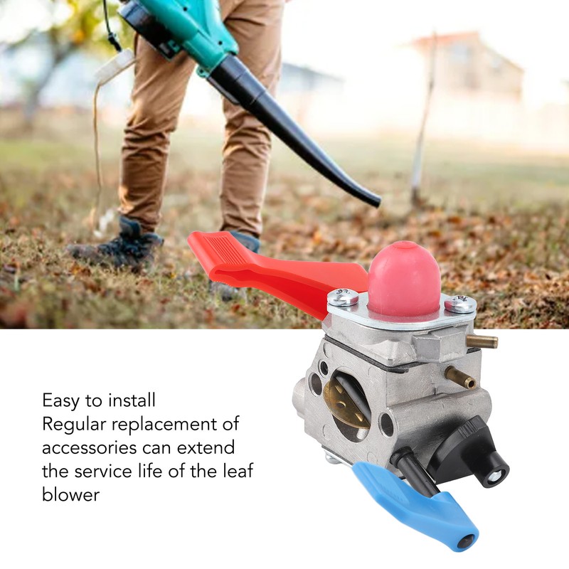 Leaf Blower Carburetor Aluminum Leaf Blower Engine Carb Replacement for