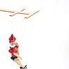 Mastro Geppetto Pinocchio 10 inch (24cm) Wooden Marionette Toy